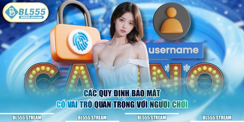 Các quy định bảo mật có vai trò quan trọng với người chơi
